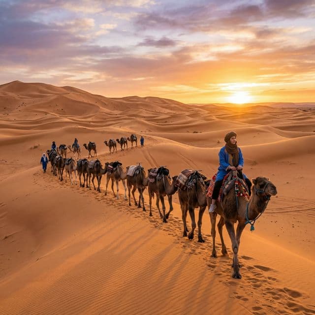 Agafay Desert Dinner & Camel Ride